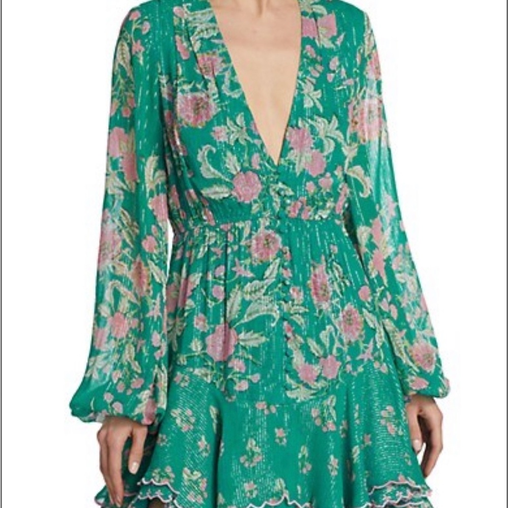 Brand new with tags. Medium size beautiful Hemant and Nandita Mini dress